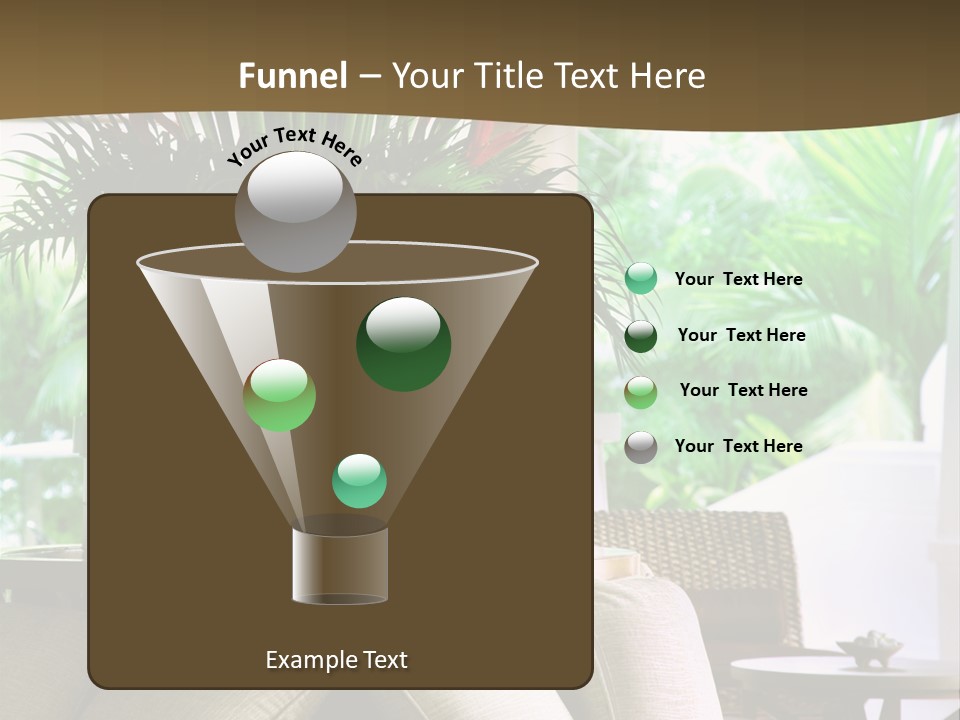 Asian Column Decoration PowerPoint Template