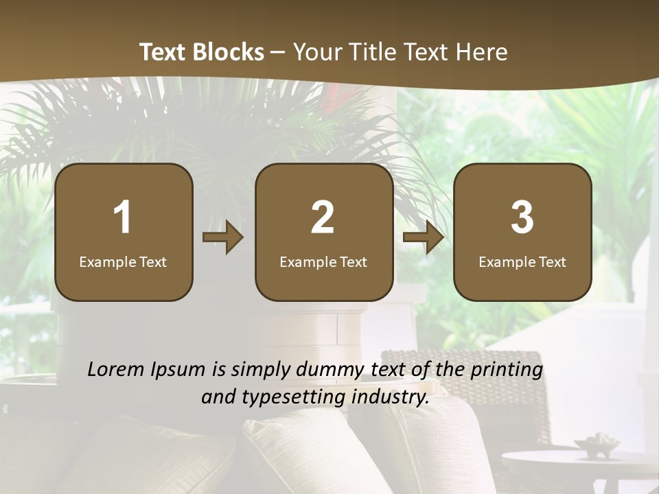 Asian Column Decoration PowerPoint Template