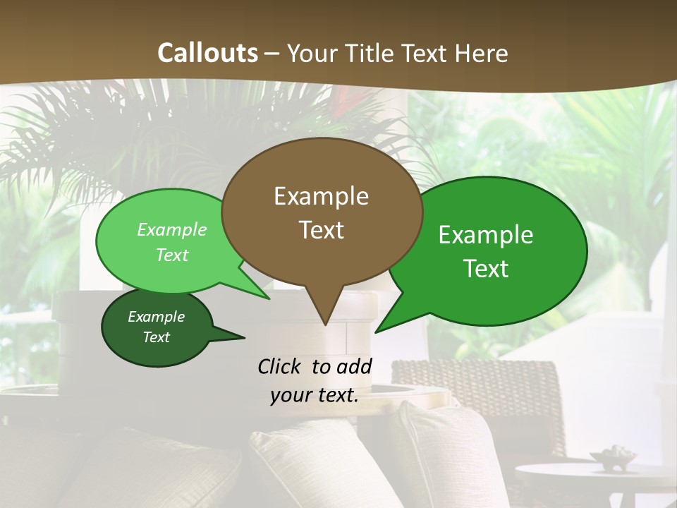Asian Column Decoration PowerPoint Template
