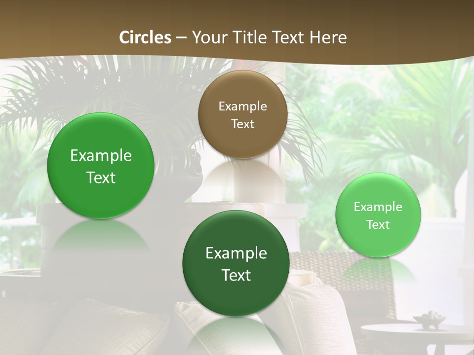 Asian Column Decoration PowerPoint Template