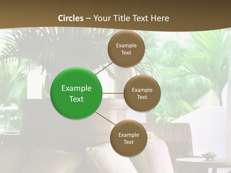 Asian Column Decoration PowerPoint Template