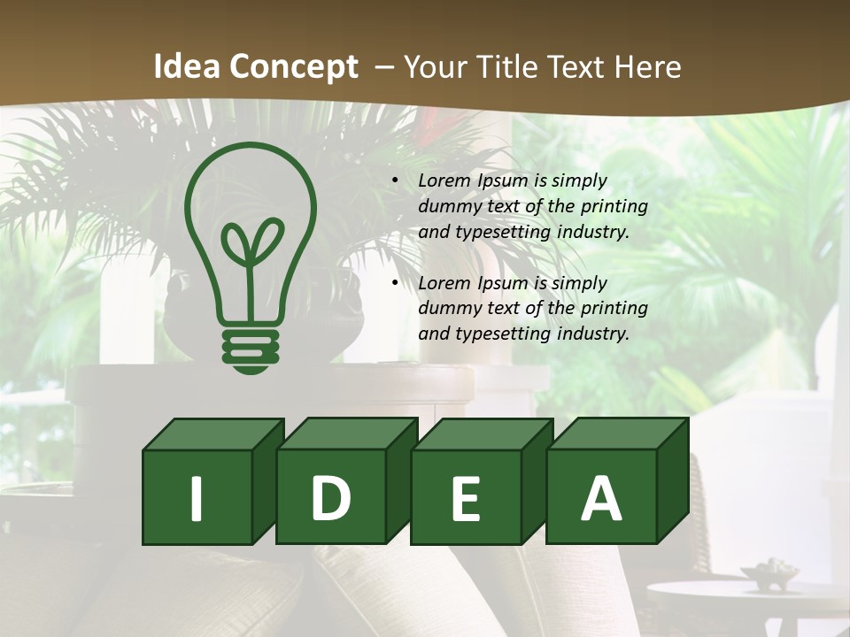 Asian Column Decoration PowerPoint Template