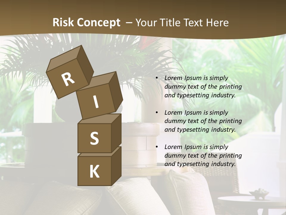 Asian Column Decoration PowerPoint Template