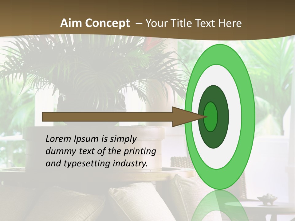 Asian Column Decoration PowerPoint Template
