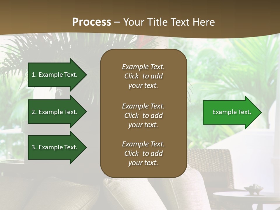 Asian Column Decoration PowerPoint Template