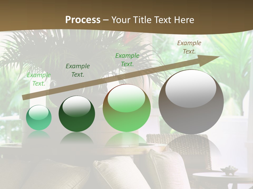 Asian Column Decoration PowerPoint Template