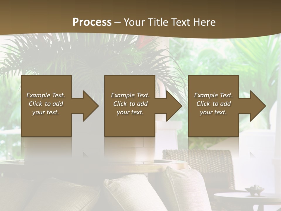 Asian Column Decoration PowerPoint Template