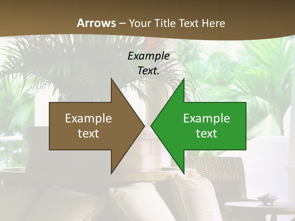 Asian Column Decoration PowerPoint Template