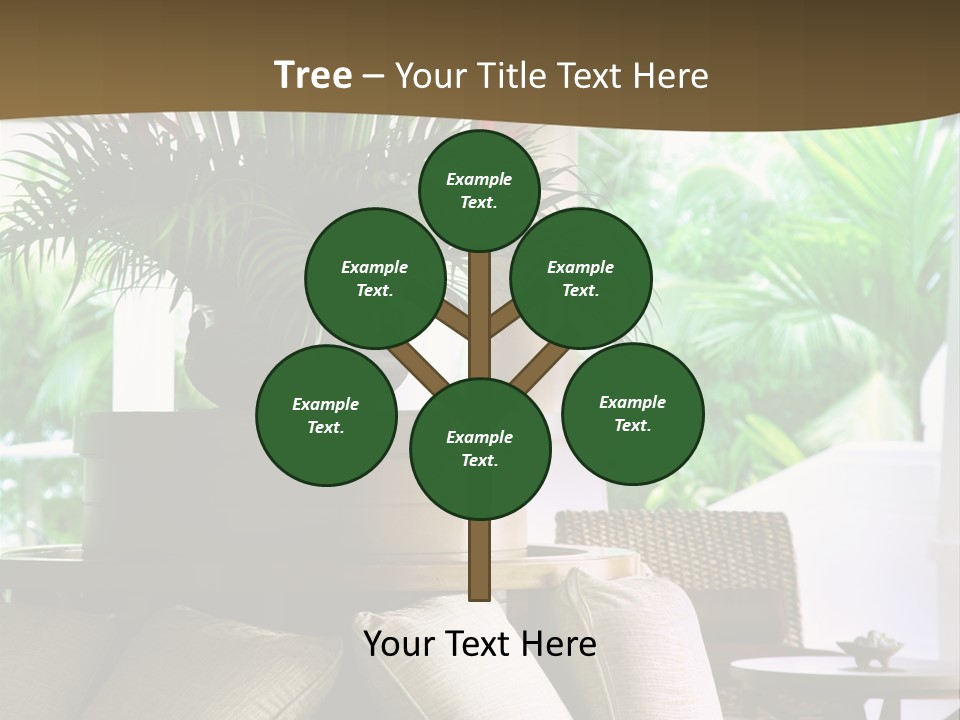 Asian Column Decoration PowerPoint Template