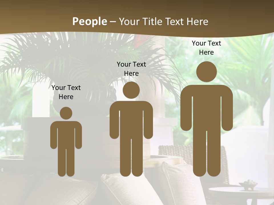 Asian Column Decoration PowerPoint Template