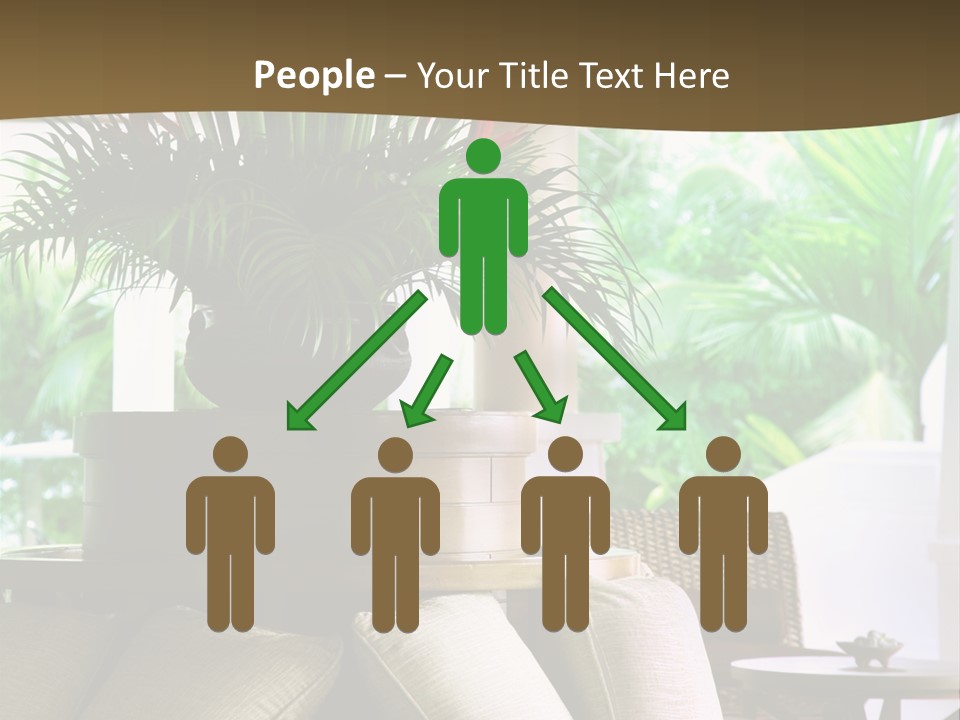 Asian Column Decoration PowerPoint Template