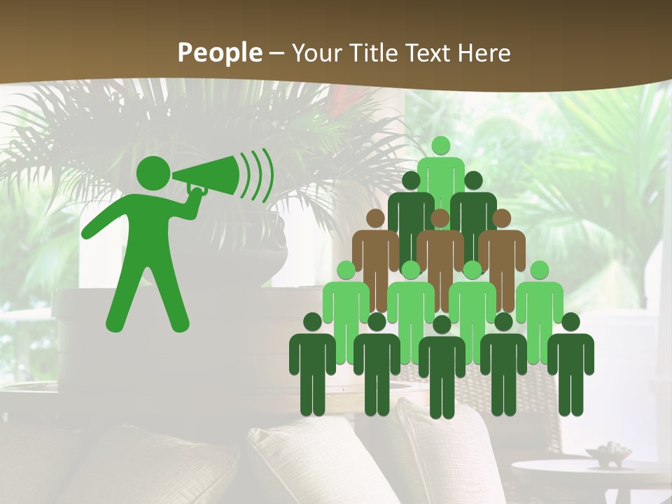 Asian Column Decoration PowerPoint Template