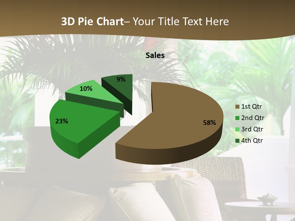 Asian Column Decoration PowerPoint Template