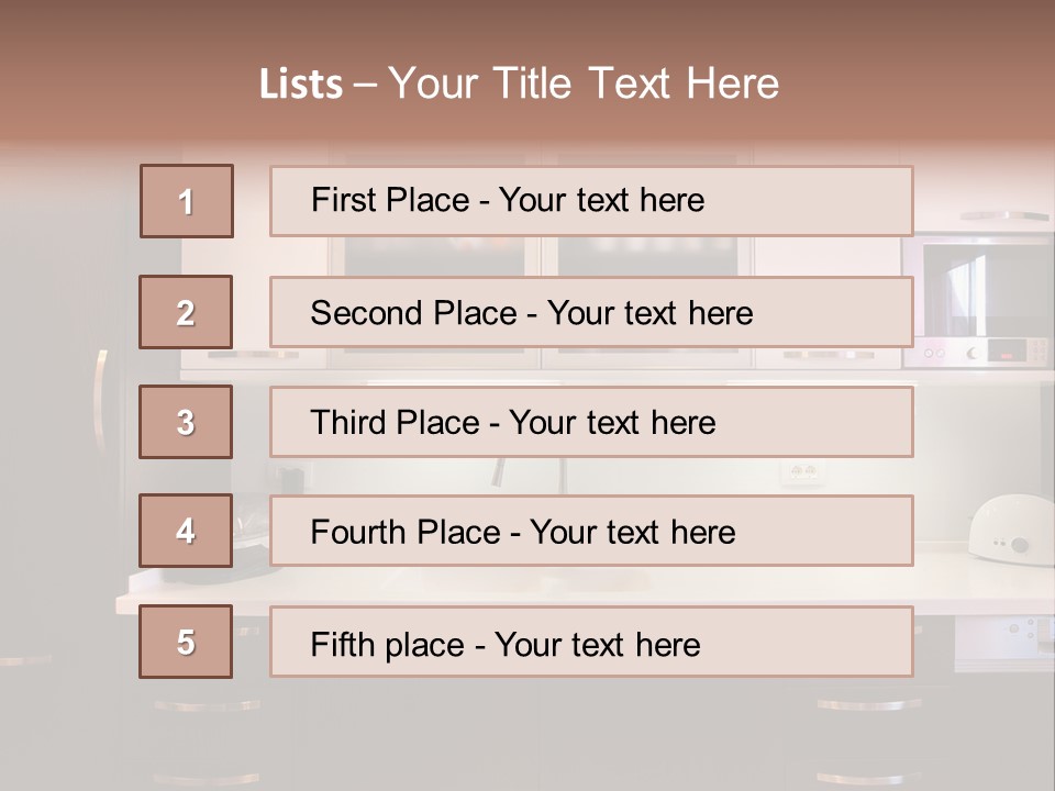 Indoor Details Flat PowerPoint Template