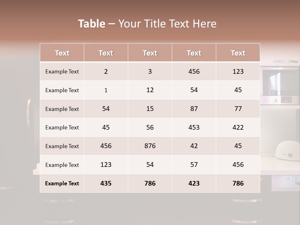 Indoor Details Flat PowerPoint Template