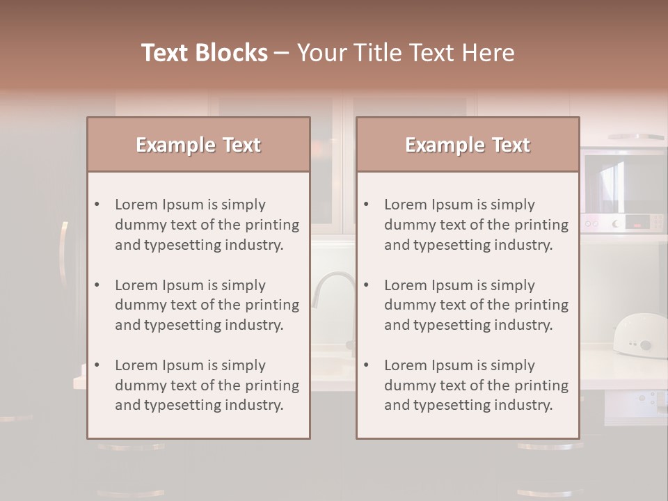 Indoor Details Flat PowerPoint Template
