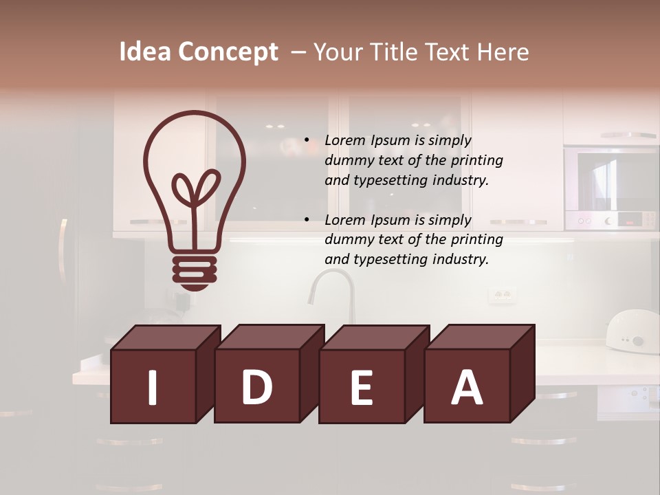 Indoor Details Flat PowerPoint Template