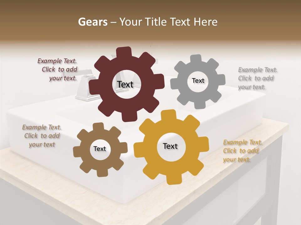 Details Interior Design Fixtures PowerPoint Template