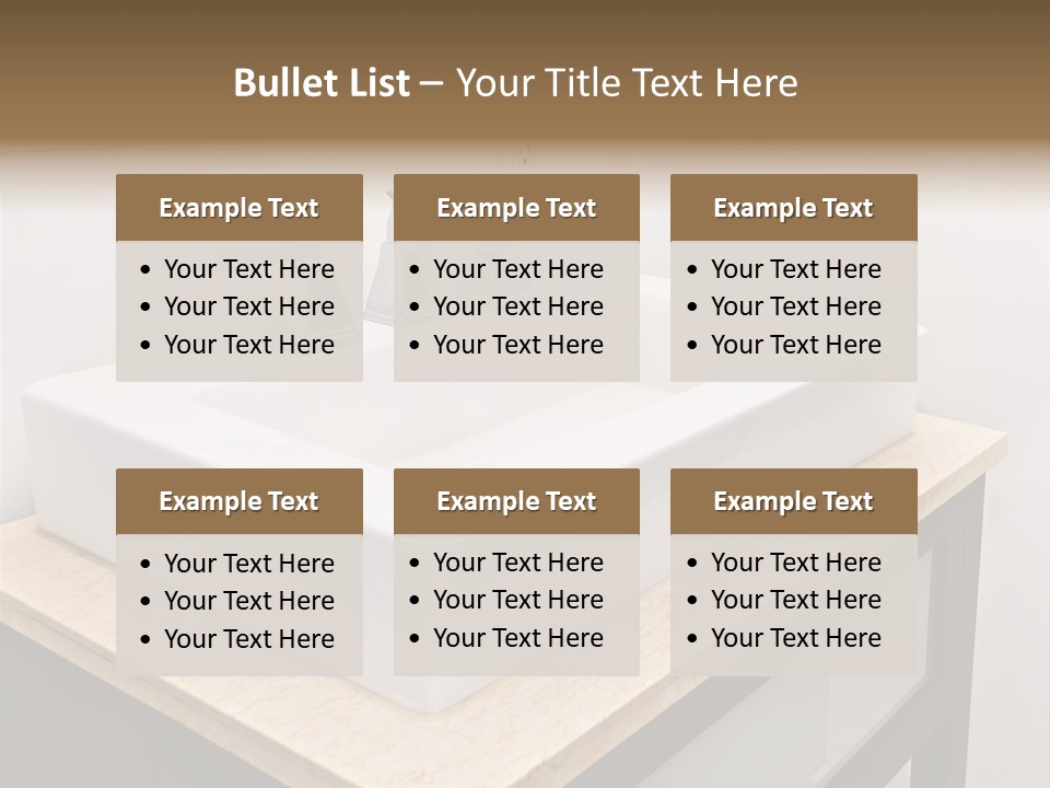 Details Interior Design Fixtures PowerPoint Template