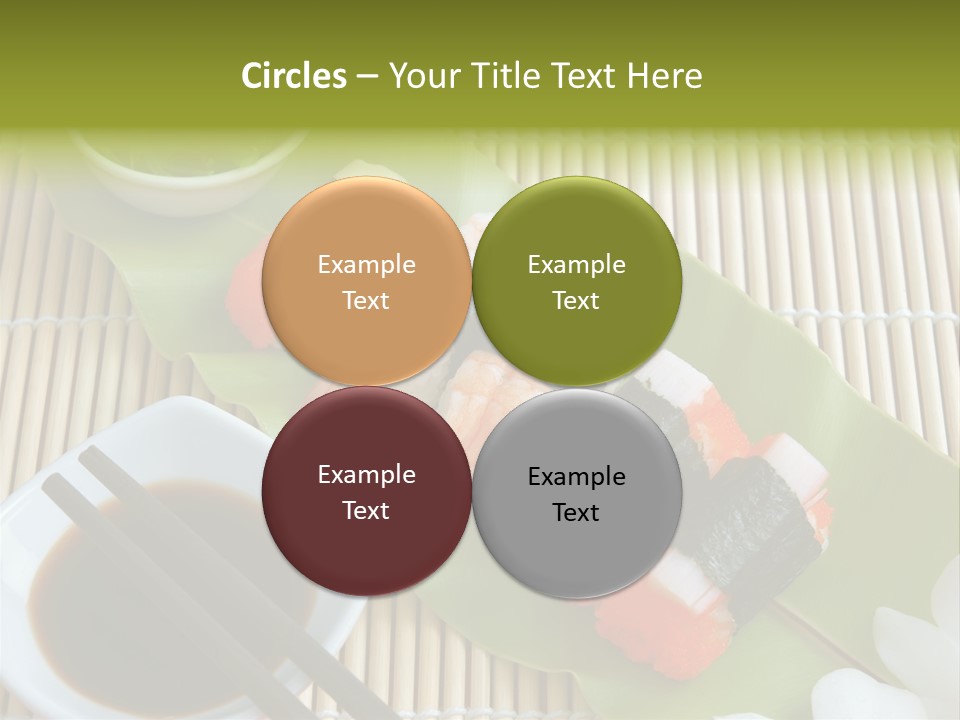 Sauce Japanese Closeup PowerPoint Template