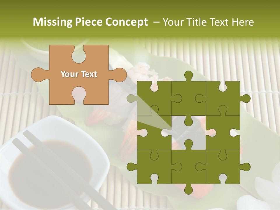 Sauce Japanese Closeup PowerPoint Template