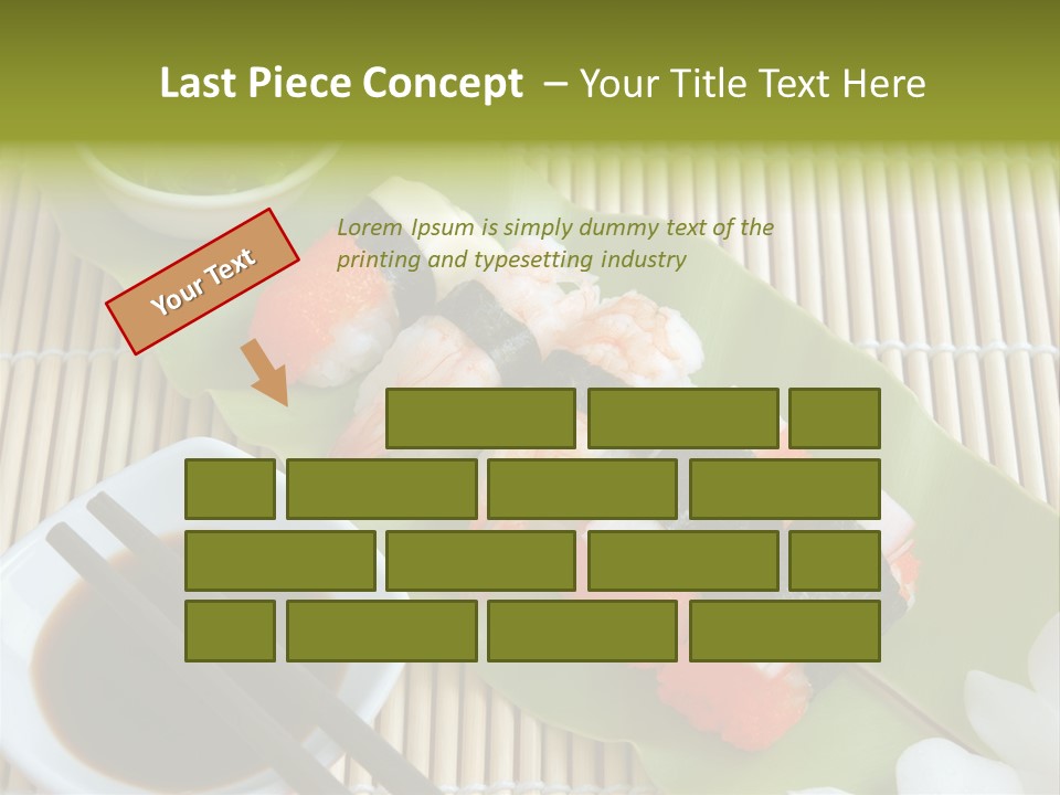 Sauce Japanese Closeup PowerPoint Template