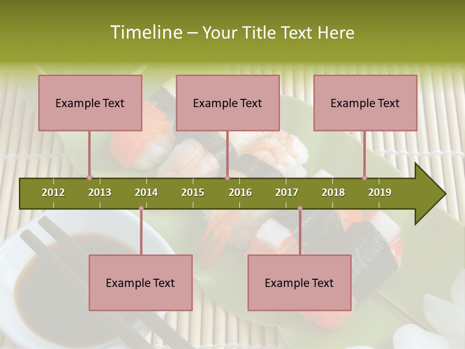 Sauce Japanese Closeup PowerPoint Template