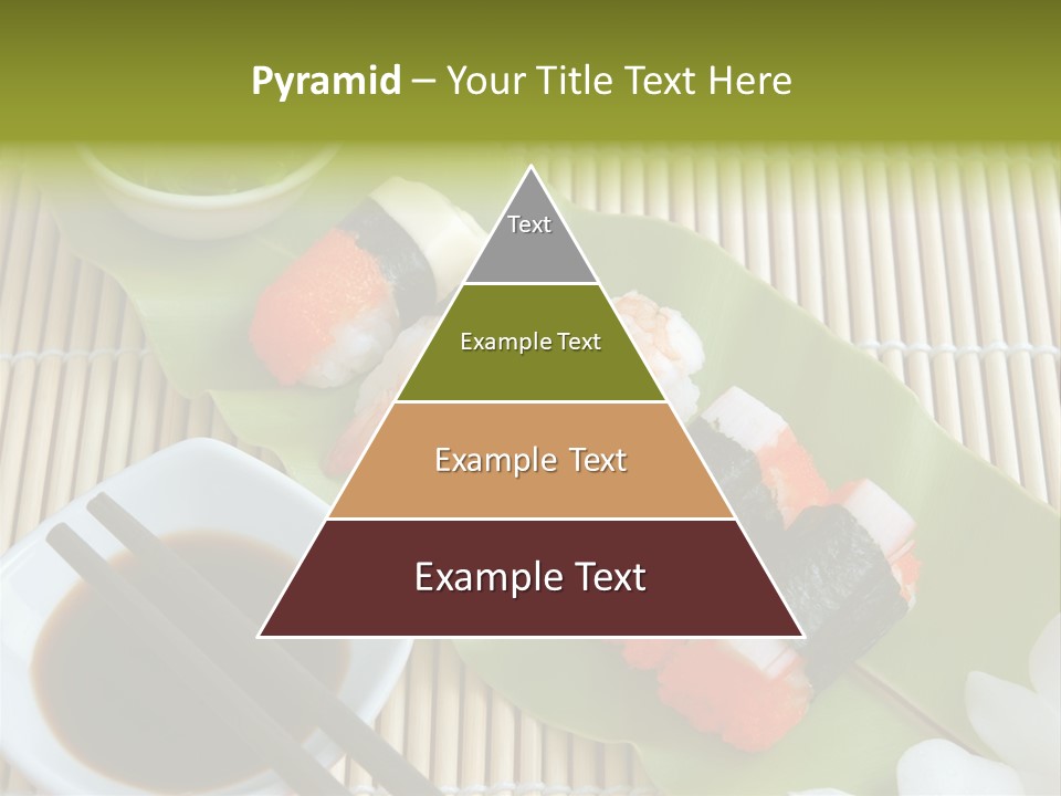 Sauce Japanese Closeup PowerPoint Template