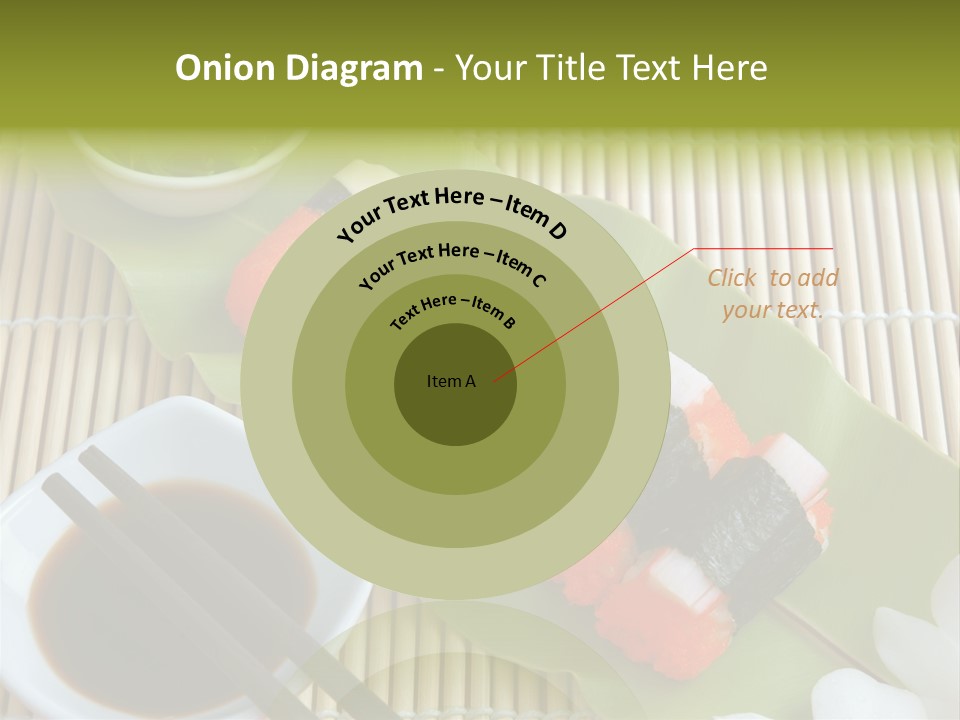 Sauce Japanese Closeup PowerPoint Template