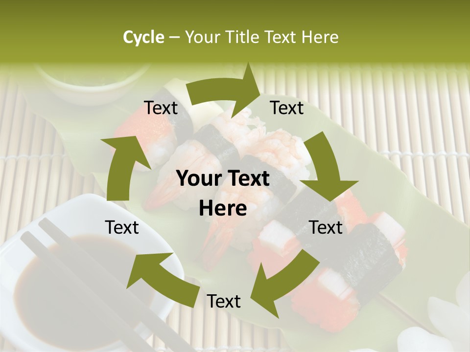 Sauce Japanese Closeup PowerPoint Template