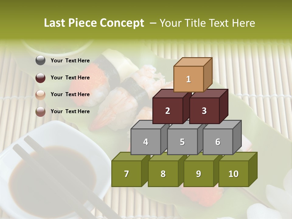 Sauce Japanese Closeup PowerPoint Template