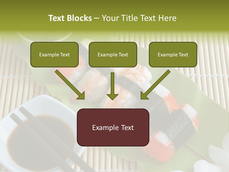 Sauce Japanese Closeup PowerPoint Template