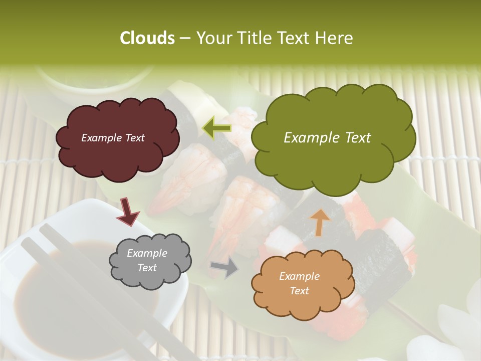 Sauce Japanese Closeup PowerPoint Template