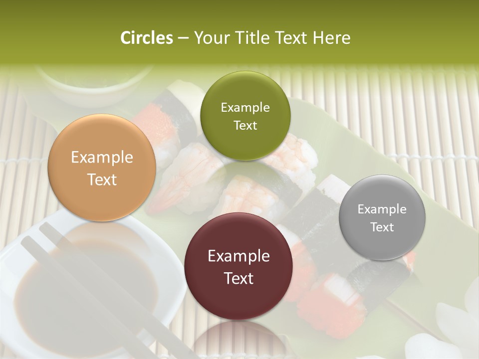 Sauce Japanese Closeup PowerPoint Template