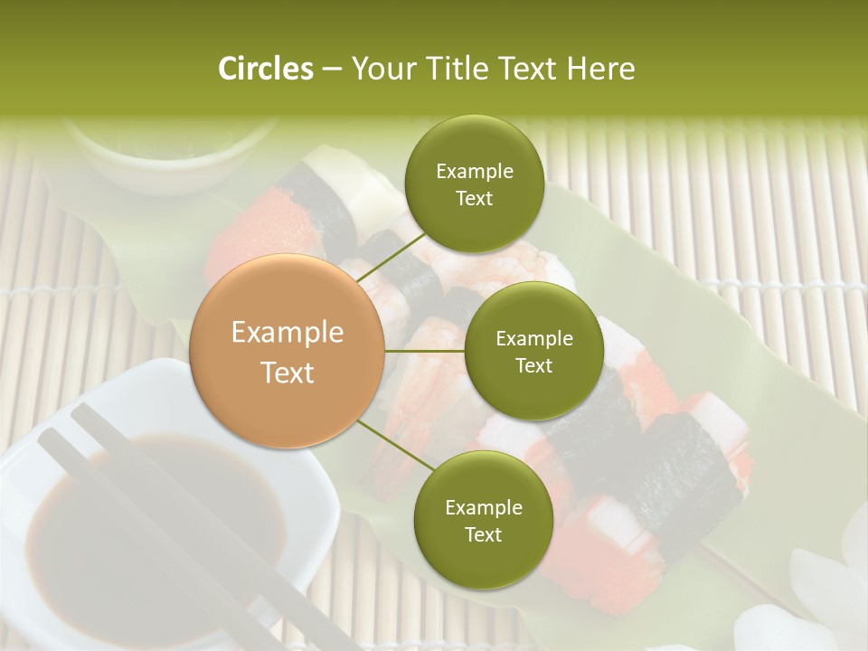 Sauce Japanese Closeup PowerPoint Template