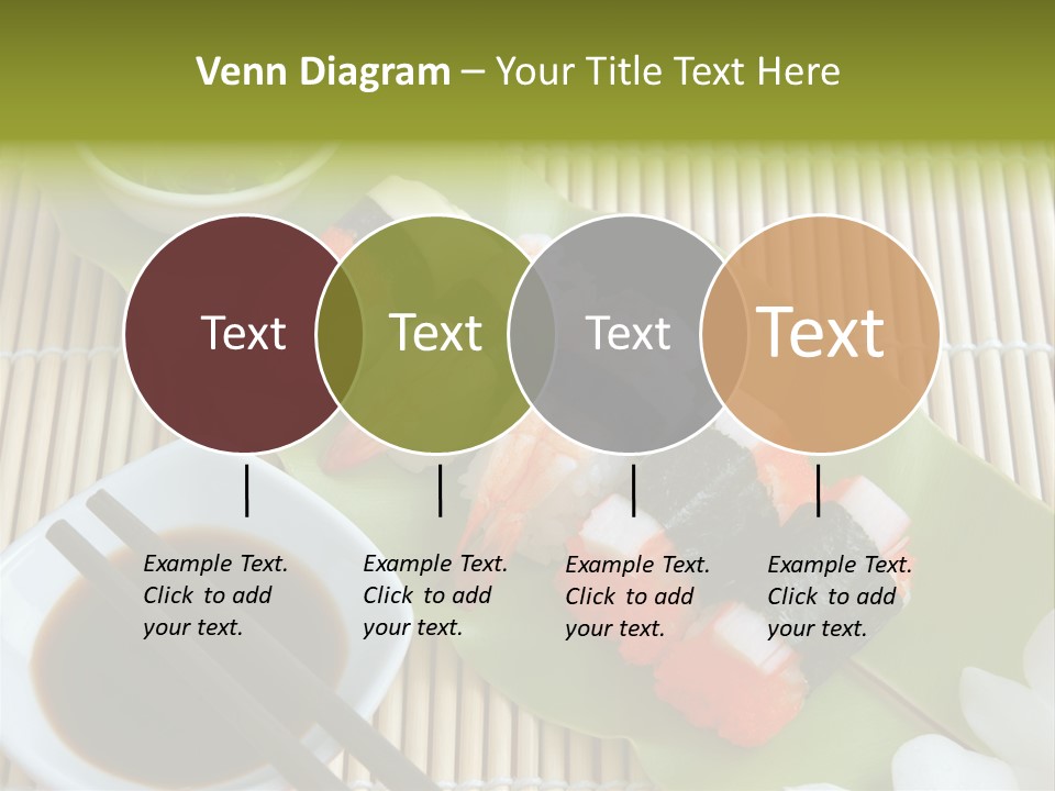 Sauce Japanese Closeup PowerPoint Template