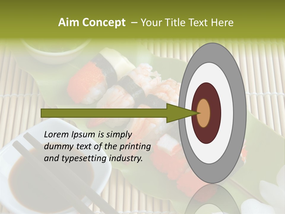 Sauce Japanese Closeup PowerPoint Template