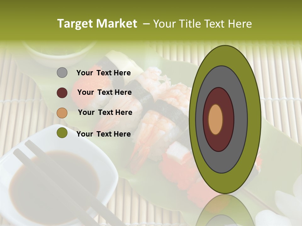 Sauce Japanese Closeup PowerPoint Template