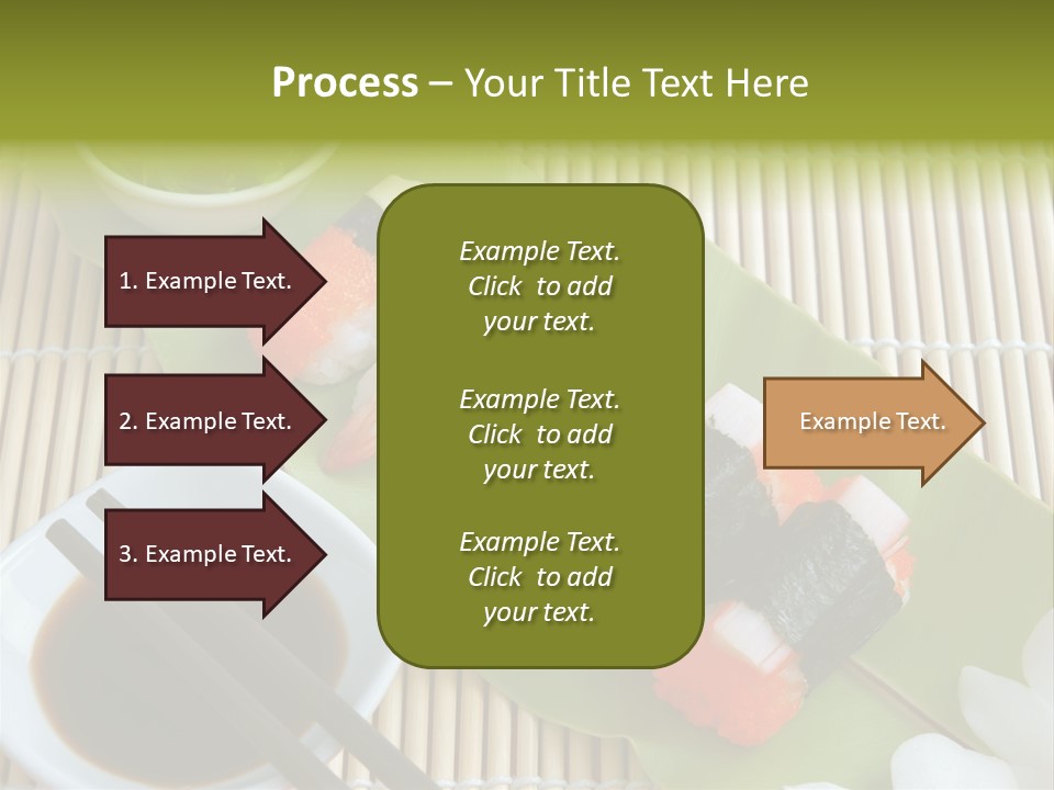 Sauce Japanese Closeup PowerPoint Template
