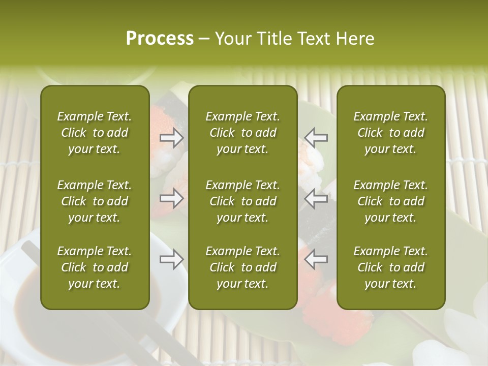 Sauce Japanese Closeup PowerPoint Template