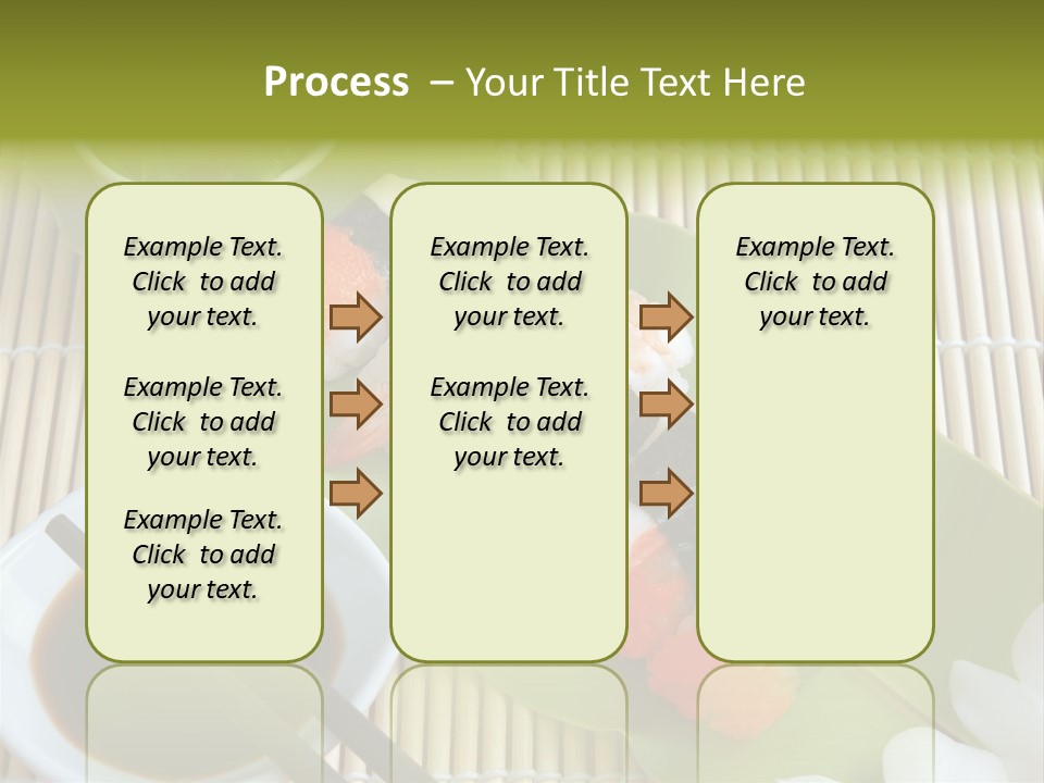 Sauce Japanese Closeup PowerPoint Template