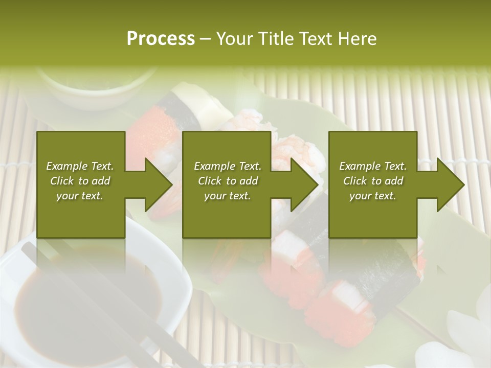 Sauce Japanese Closeup PowerPoint Template