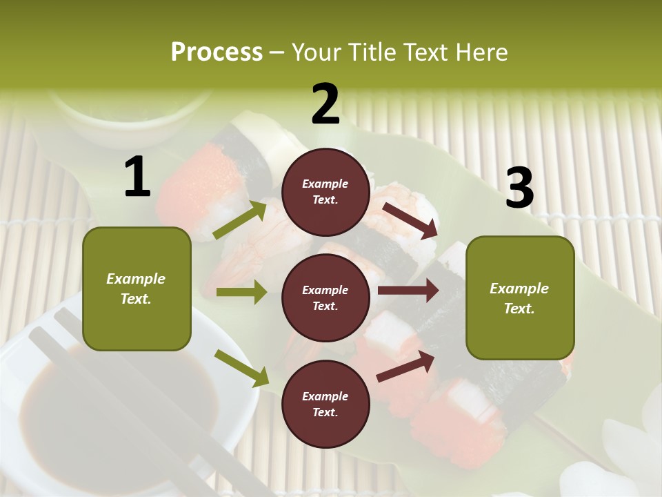 Sauce Japanese Closeup PowerPoint Template