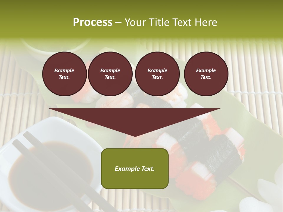 Sauce Japanese Closeup PowerPoint Template