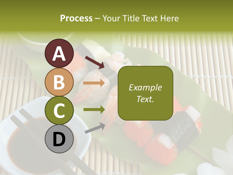 Sauce Japanese Closeup PowerPoint Template