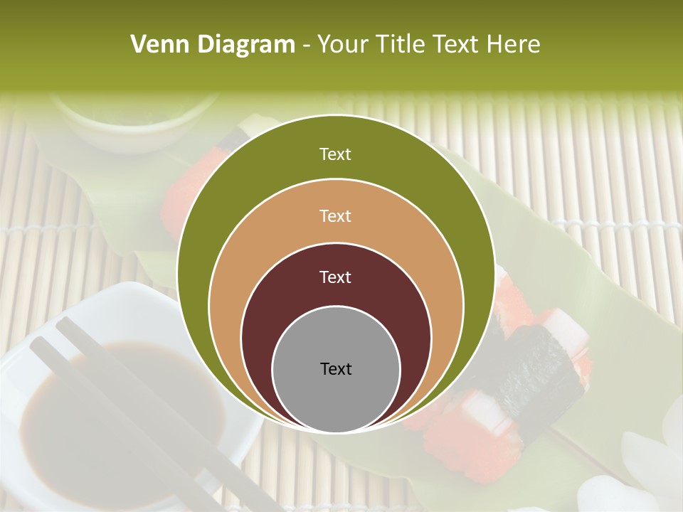 Sauce Japanese Closeup PowerPoint Template