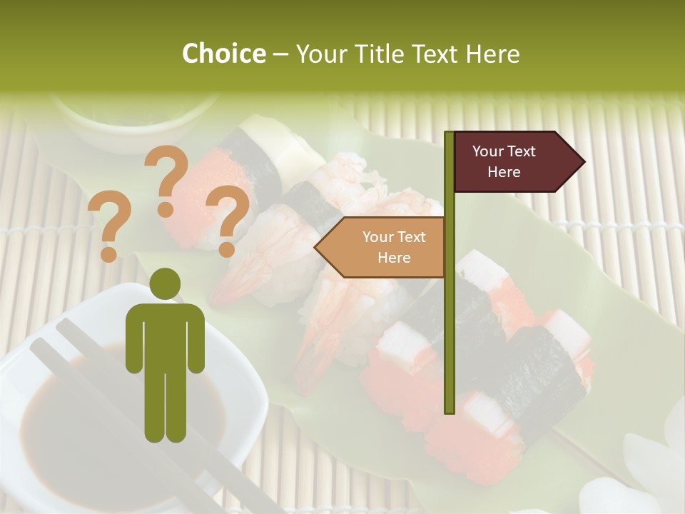 Sauce Japanese Closeup PowerPoint Template