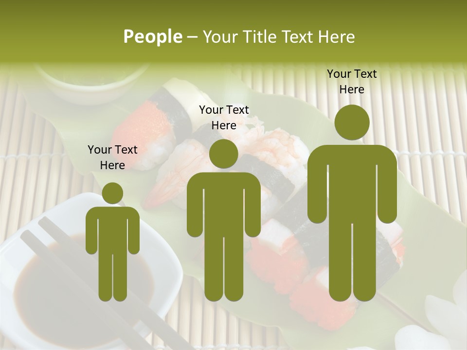 Sauce Japanese Closeup PowerPoint Template