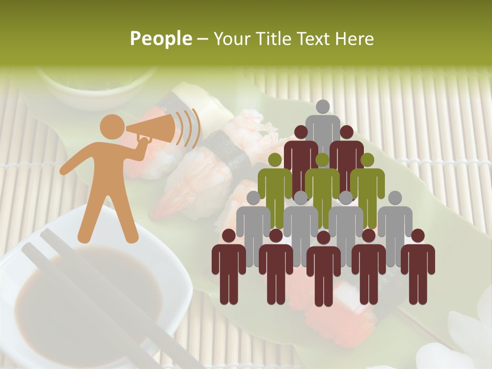 Sauce Japanese Closeup PowerPoint Template
