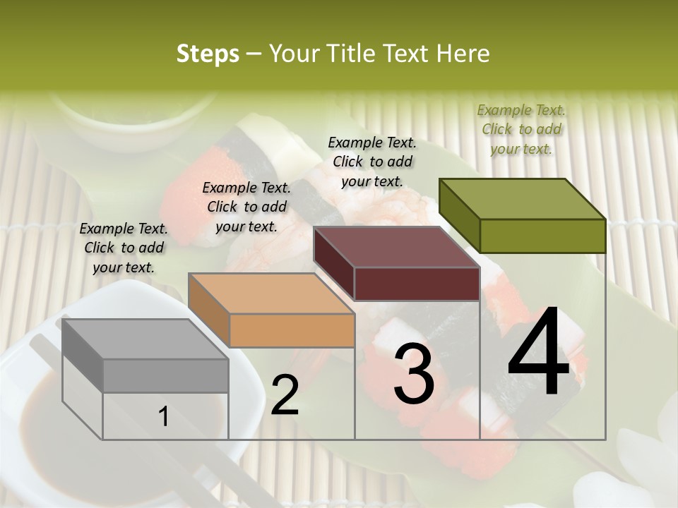 Sauce Japanese Closeup PowerPoint Template